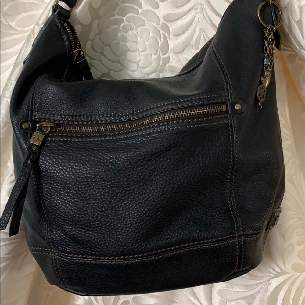The Sak large pebble soft leather bucket hobo
